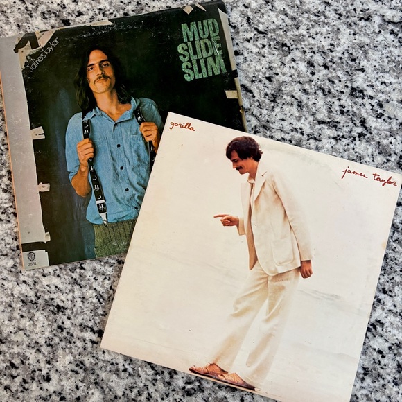 Carly Simon & James Taylor Vinyl Record Set - Picture 3 of 7
